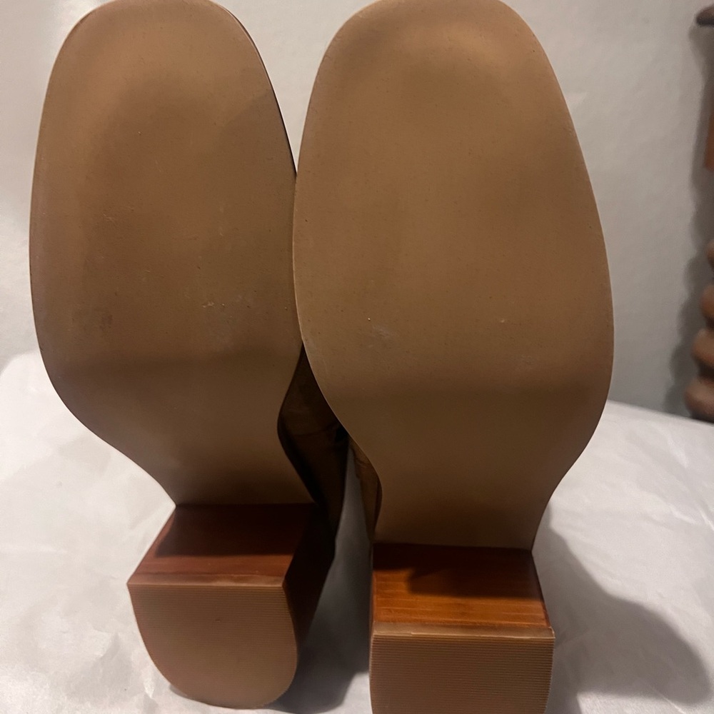 PATINA brand Oslo knee high Sand Tan Boots - Picture 8 of 8